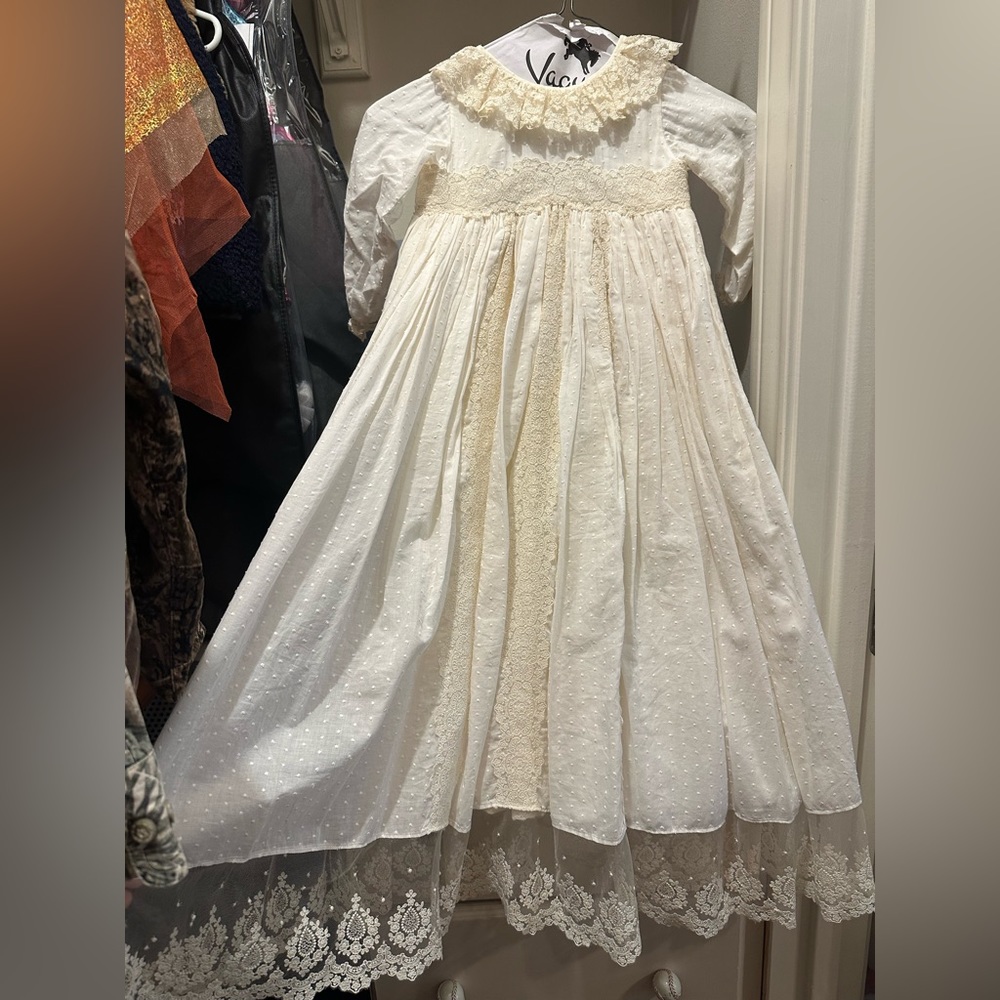 Clara blu spanish girl baptism gown